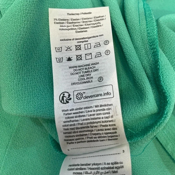 ONLY - ONLNOVA LIFE STRAP ALEXA DRESS SOLID PTM GREEN SIZE XS NWT Sun Dress - Picture 6 of 14